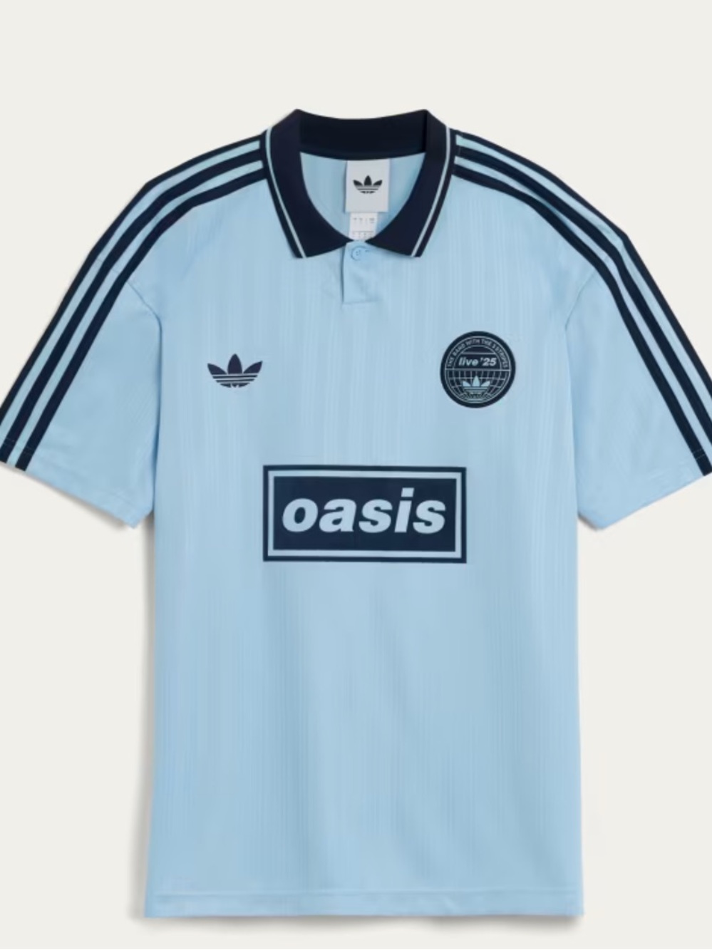 Adidas Oasis Light Blue Polo Shirt size XL NWT